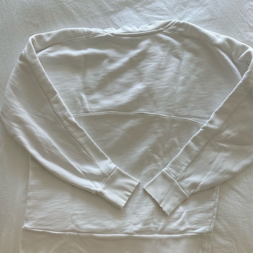 Sweaty Betty White Embroidered Logo Crew Sweatshirt - Picture 5 of 11
